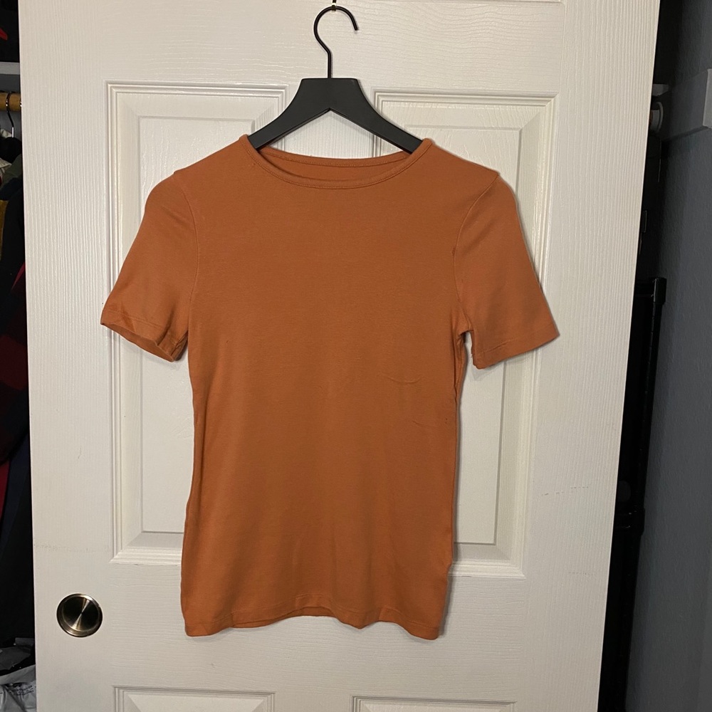 A new day basic orange tee